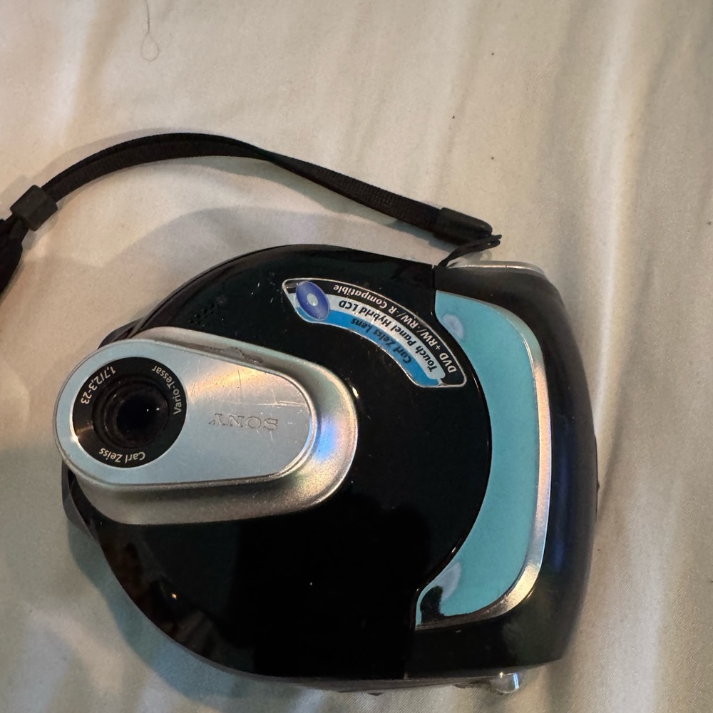 Sony Black and Silver Handycam